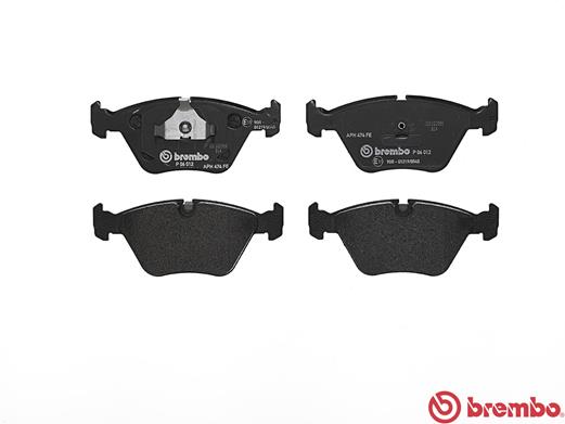 A.B.S. P 06 012 BREMBO Bremsbelagsatz, Scheibenbremse